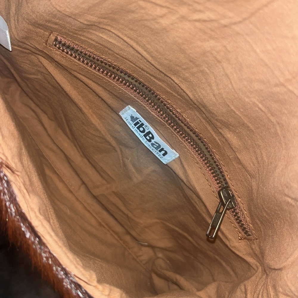 ibBan Anthropologie Hair on Hide Embellished Crossbody - Picture 5 of 10